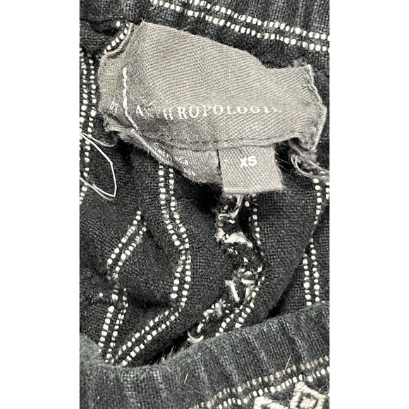 Anthropologie XS Essential Cotton Weave Drawstring Beach Pants - Picture 5 of 7